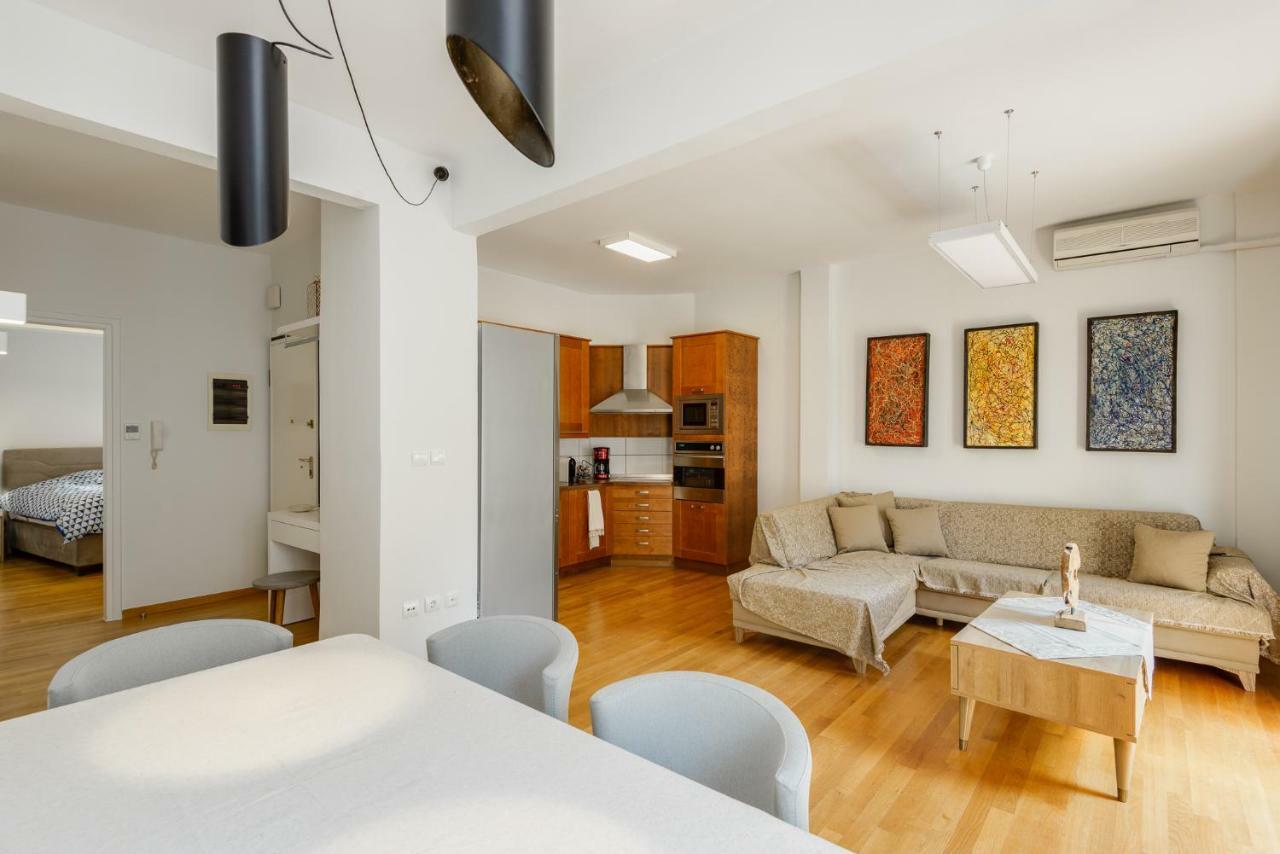 Brand-New Modern Flat In Heart Of City Thessaloniki Exterior photo